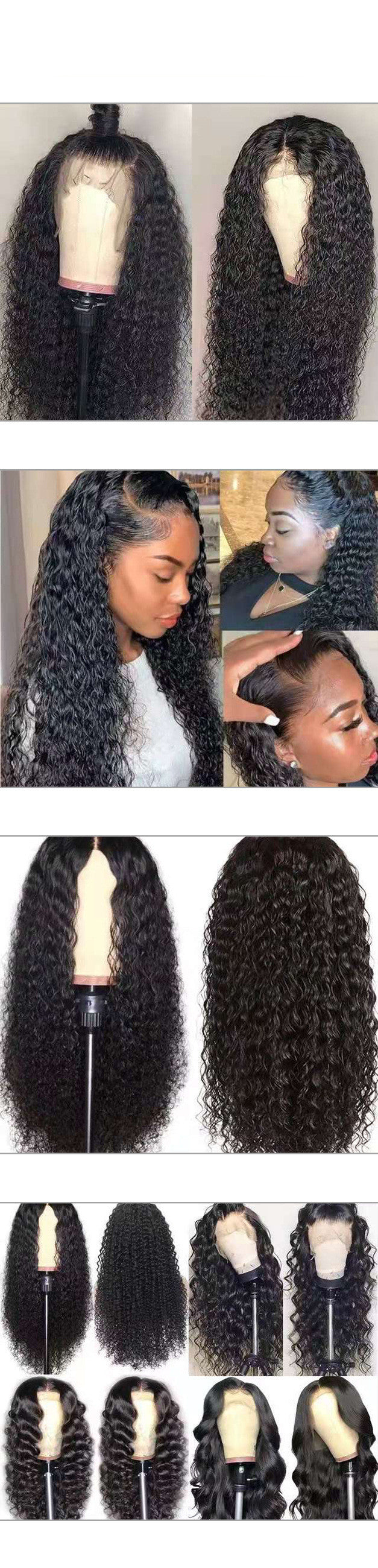 Front Lace Chemical Fiber Long Curly Hair European And American Wig Headgear Front Lace Chemical Fiber Long Curly Hair European And American Wig Headgear